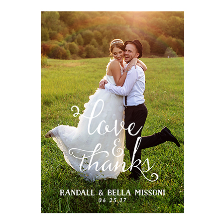 Wedding Thank You Magnet - Fun 'n Flirty